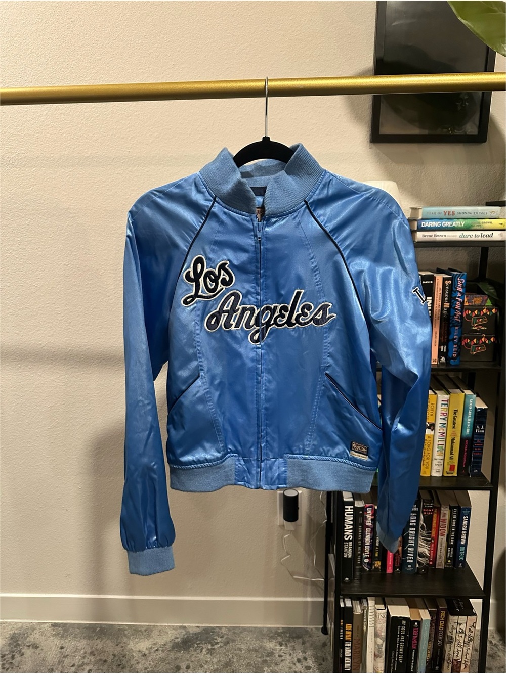 Vintage Hardwood Classics Los Angeles LAKERS G-III Satin Jacket - Size Large
